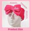 imageMINISO Barbie Collection Large Bowknot Headband  Stylish and Comfortable Hair Accessory for Women