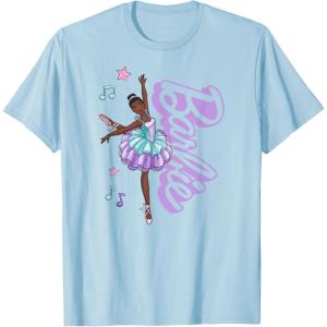 imageBarbie  Barbie Ballerina  Love Dance TShirtBaby Blue