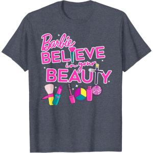 imageBarbie  Believe in Your Beauty TShirtHeather Blue