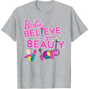 imageBarbie  Believe in Your Beauty TShirtHeather Grey