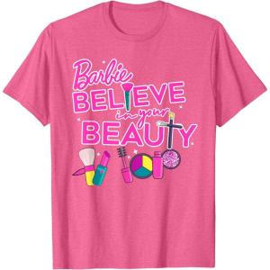 imageBarbie  Believe in Your Beauty TShirtPink Heather