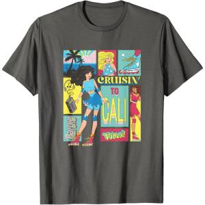imageBarbie  Cruisin to Cali TShirtAsphalt Grey