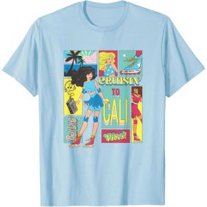 imageBarbie  Cruisin to Cali TShirtBaby Blue