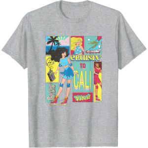 imageBarbie  Cruisin to Cali TShirtHeather Grey