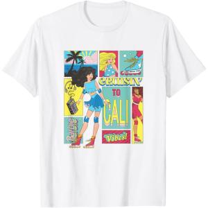 imageBarbie  Cruisin to Cali TShirtWhite