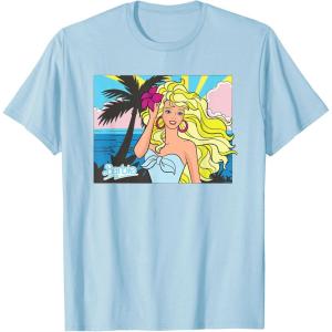 imageBarbie  Meet Me in Malibu TShirtBaby Blue