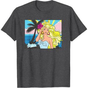 imageBarbie  Meet Me in Malibu TShirtDark Heather Grey