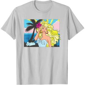 imageBarbie  Meet Me in Malibu TShirtSilver Grey