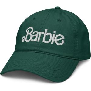 imageBarbie White Logo Adjustable Baseball HatDark Green