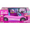 imageHot Wheels Barbie RC Toy Car RemoteControl Pink Convertible Can Hold 2 Barbie Fashion Dolls ampamp Trunk Opens for Storage Sticker Sheet for CustomizingConvertible