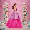 imageBarbie Signature Birthday Wishes Doll Collectible Fashion Doll in Satiny Pink Dress with Wavy Brown Hair
