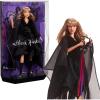 imageBarbie Music Series Doll Stevie Nicks Collectible Wearing Velvety Black Dress with Tambourine Accessory ampamp Doll Stand