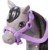 imageBarbie Chelsea Doll ampamp Toy Horse Set Includes Helmet Accessory ampamp Saddle Small Doll Bends at Knees to Ride Gray Pony