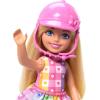 imageBarbie Chelsea Doll ampamp Toy Horse Set Includes Helmet Accessory ampamp Saddle Small Doll Bends at Knees to Ride Gray Pony
