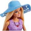imageBarbie Family ampamp Friends Dolls ampamp Accessories Playset PicnicThemed Playset with Fashion ampamp Small Dolls Plus 9 Pieces Including Food