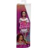 imageBarbie Fashionistas Doll 214 Black Wavy Hair with Twist n Turn Dress ampamp Accessories 65th Anniversary Collectible ToyDoll