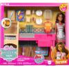 imageBarbie and Teresa Recipe for Friendship Teresa Fashion Doll ampamp Kitchen Playset with 20 Accessories Including ColorChange Cookies