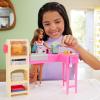 imageBarbie and Teresa Recipe for Friendship Teresa Fashion Doll ampamp Kitchen Playset with 20 Accessories Including ColorChange Cookies