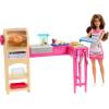 imageBarbie and Teresa Recipe for Friendship Teresa Fashion Doll ampamp Kitchen Playset with 20 Accessories Including ColorChange Cookies