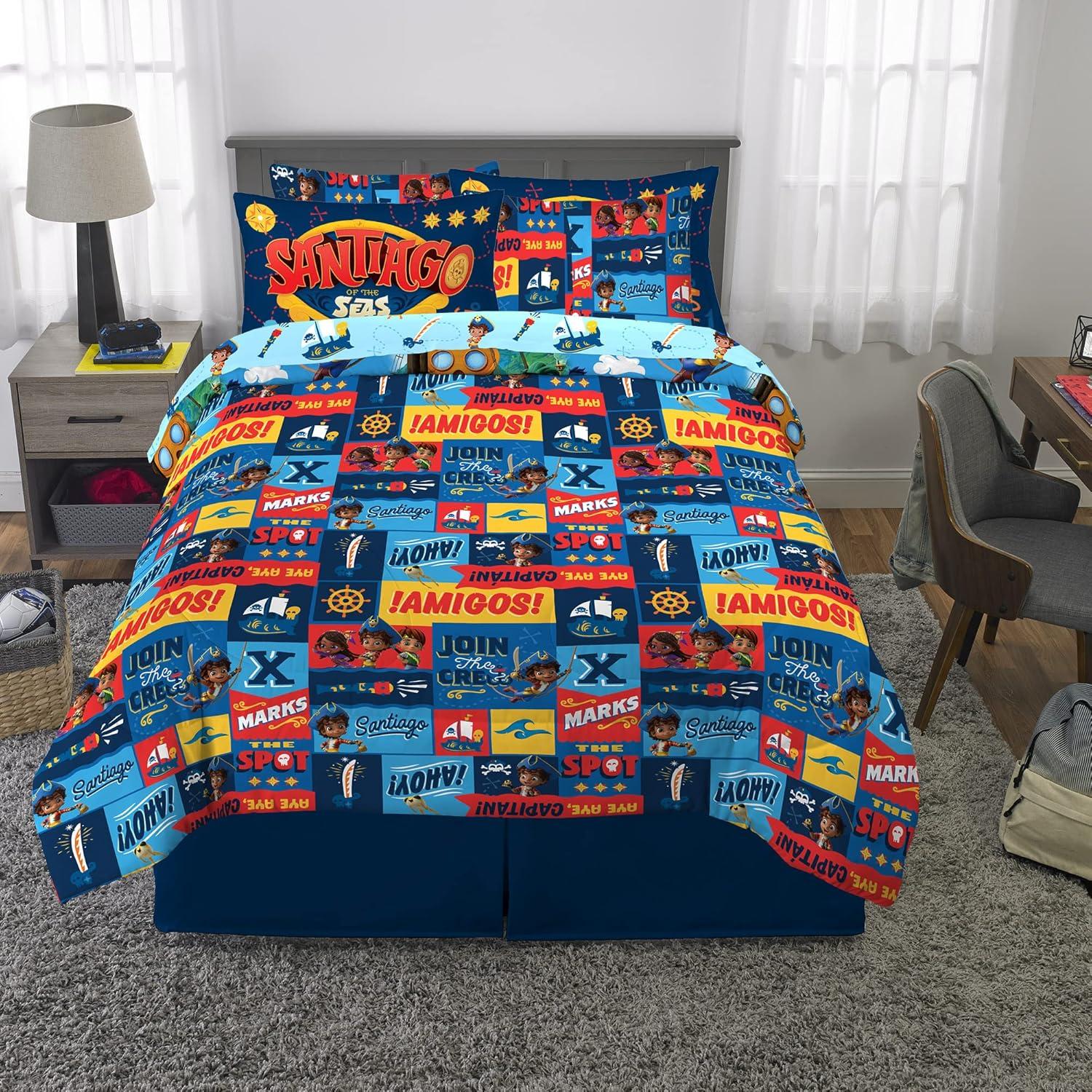 imageFranco Barbie Barbiecore Bedding Super Soft Comforter and Sheet Set with Sham 7 Piece Full Size Official Licensed ProductSantiago of the Seas