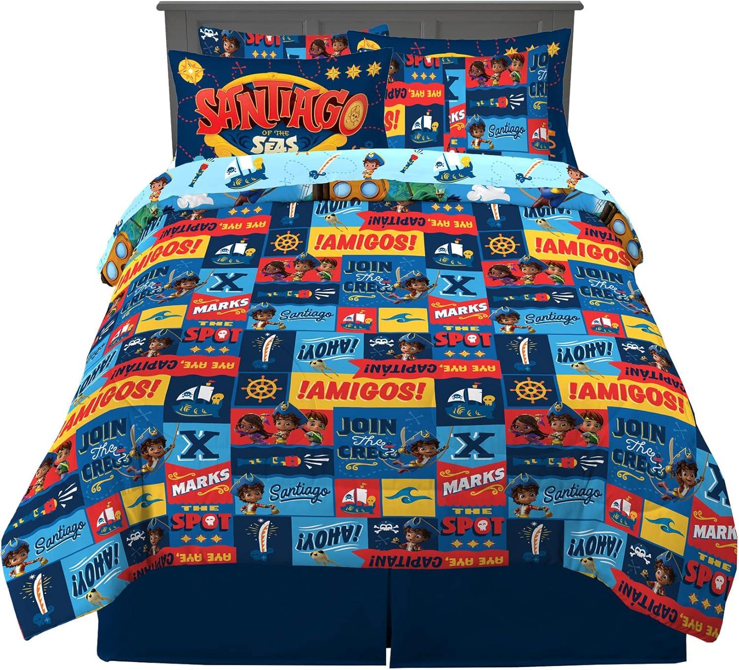 imageFranco Barbie Barbiecore Bedding Super Soft Comforter and Sheet Set with Sham 7 Piece Full Size Official Licensed ProductSantiago of the Seas