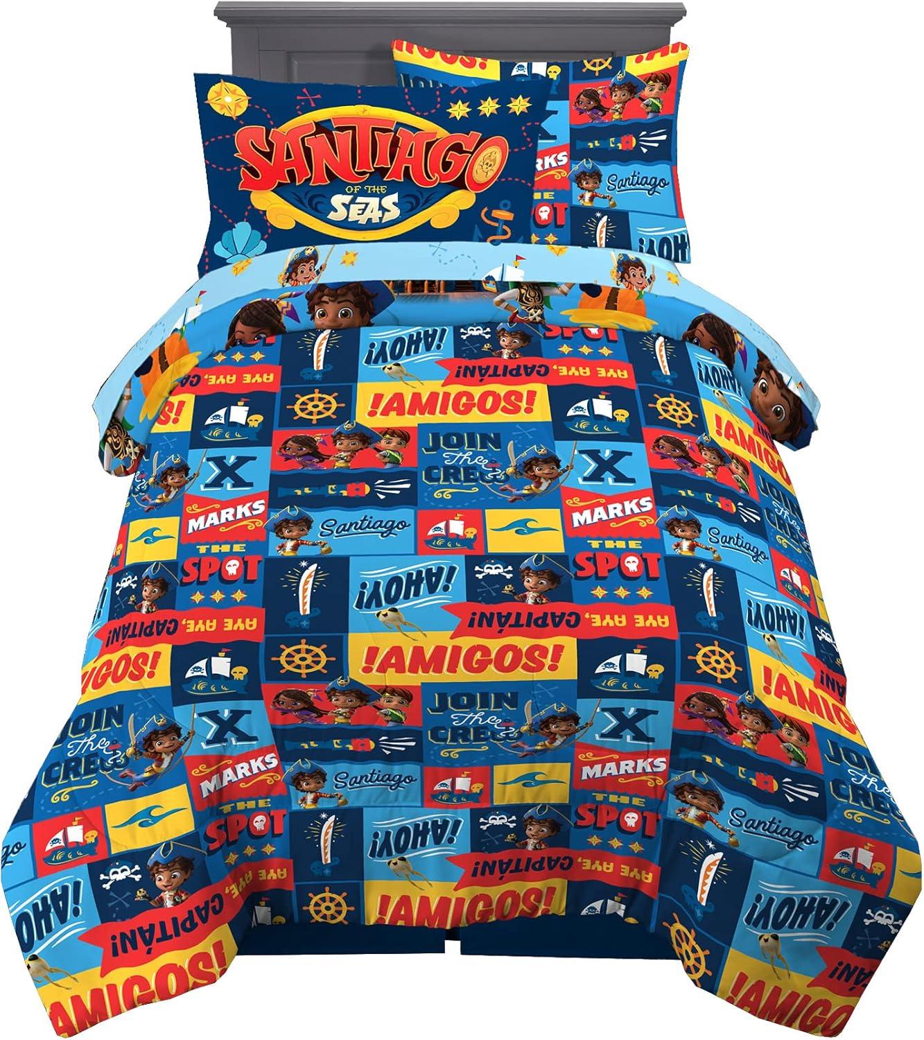 imageFranco Barbie Barbiecore Bedding Super Soft Comforter and Sheet Set with Sham 7 Piece Full Size Official Licensed ProductSantiago of the Seas
