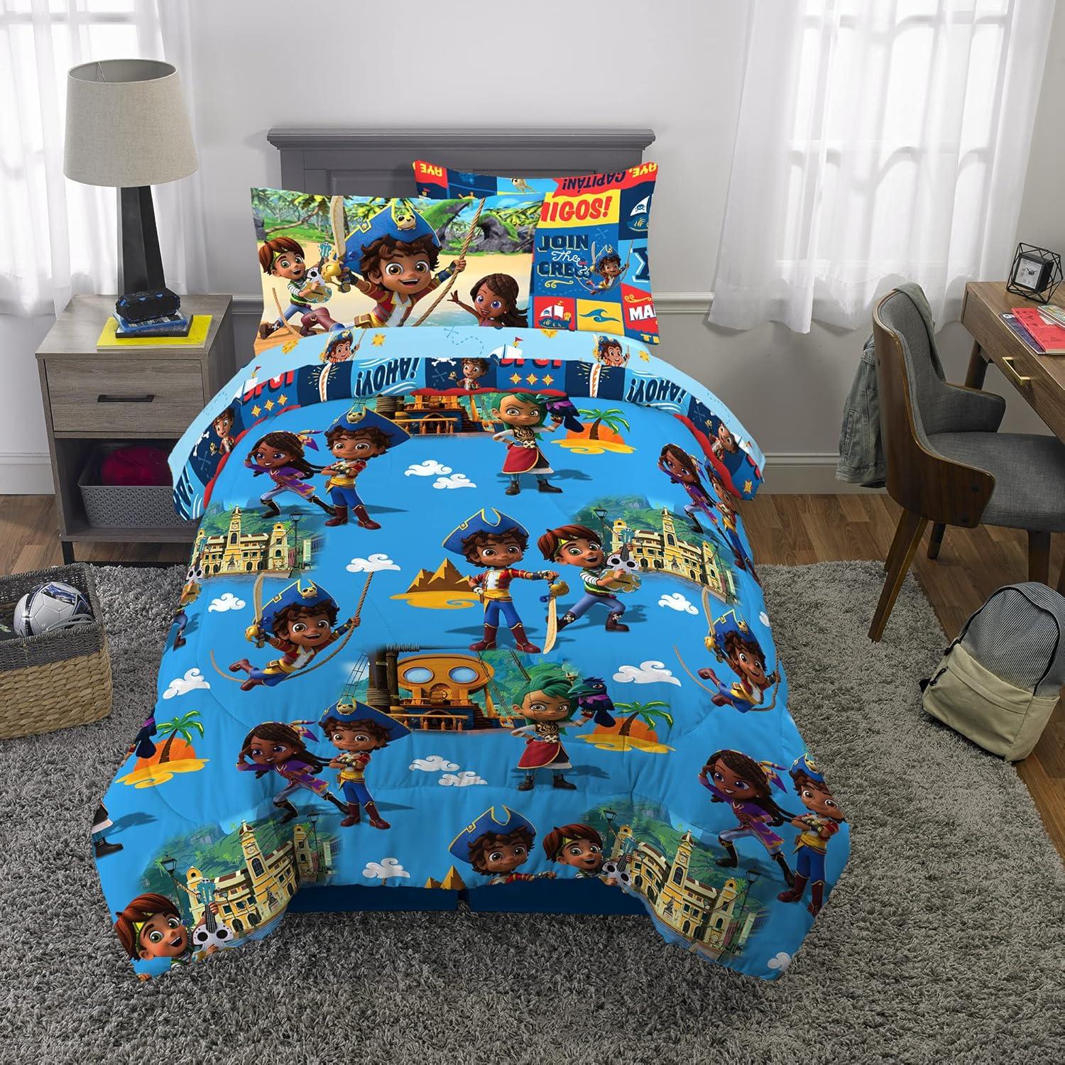 imageFranco Barbie Barbiecore Bedding Super Soft Comforter and Sheet Set with Sham 7 Piece Full Size Official Licensed ProductSantiago of the Seas