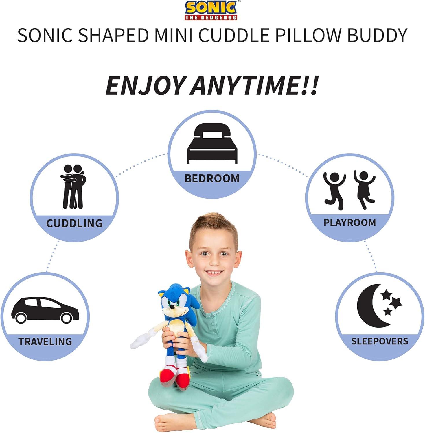 imageFranco Barbie Barbiecore Bedding Super Soft Comforter and Sheet Set with Sham 7 Piece Full Size Official Licensed ProductSonic the Hedgehog