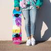 imageBarbie Skateboard with Printed Graphic Grip Tape  Great for Kids and Teens Cruiser Skateboard with ABEC 5 Bearings Durable Deck Smooth WheelsGrip Tape