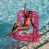 imageBarbie ampamp FUNBOY Classic Doll Box Water Hammock Pool Float with Cooling Mesh and Cup Holder Perfect for Summer Pool Parties