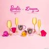 imageDragon Glassware x Barbie Champagne Flutes Glass  8 oz Pink and Magenta Crystal Champagne Glasses Set of 2  Mimosa and Cocktail DrinkwareBarbie Dreamhouse