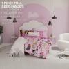 imageFranco Barbie Barbiecore Bedding Super Soft Comforter and Sheet Set with Sham 7 Piece Full Size Official Licensed ProductBarbie