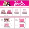 imageFranco Barbie Barbiecore Bedding Super Soft Comforter and Sheet Set with Sham 7 Piece Full Size Official Licensed ProductBarbie