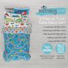 imageFranco Barbie Barbiecore Bedding Super Soft Comforter and Sheet Set with Sham 7 Piece Full Size Official Licensed ProductBlue