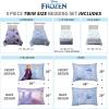 imageFranco Barbie Barbiecore Bedding Super Soft Comforter and Sheet Set with Sham 7 Piece Full Size Official Licensed ProductDisney Frozen 2