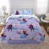 imageFranco Barbie Barbiecore Bedding Super Soft Comforter and Sheet Set with Sham 7 Piece Full Size Official Licensed ProductDisney Frozen 2