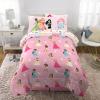 imageFranco Barbie Barbiecore Bedding Super Soft Comforter and Sheet Set with Sham 7 Piece Full Size Official Licensed ProductDisney Princess
