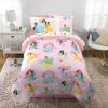 imageFranco Barbie Barbiecore Bedding Super Soft Comforter and Sheet Set with Sham 7 Piece Full Size Official Licensed ProductDisney Princess
