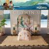 imageFranco Barbie Barbiecore Bedding Super Soft Comforter and Sheet Set with Sham 7 Piece Full Size Official Licensed ProductDisney Princess Moana