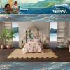 imageFranco Barbie Barbiecore Bedding Super Soft Comforter and Sheet Set with Sham 7 Piece Full Size Official Licensed ProductDisney Princess Moana
