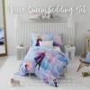 imageFranco Barbie Barbiecore Bedding Super Soft Comforter and Sheet Set with Sham 7 Piece Full Size Official Licensed ProductFrozen