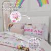 imageFranco Barbie Barbiecore Bedding Super Soft Comforter and Sheet Set with Sham 7 Piece Full Size Official Licensed ProductGabbys Dollhouse