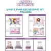 imageFranco Barbie Barbiecore Bedding Super Soft Comforter and Sheet Set with Sham 7 Piece Full Size Official Licensed ProductGabbys Dollhouse