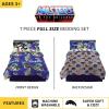 imageFranco Barbie Barbiecore Bedding Super Soft Comforter and Sheet Set with Sham 7 Piece Full Size Official Licensed ProductHeman and the Masters of the Universe