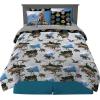 imageFranco Barbie Barbiecore Bedding Super Soft Comforter and Sheet Set with Sham 7 Piece Full Size Official Licensed ProductJurassic World