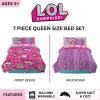imageFranco Barbie Barbiecore Bedding Super Soft Comforter and Sheet Set with Sham 7 Piece Full Size Official Licensed ProductLol Surprise