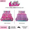 imageFranco Barbie Barbiecore Bedding Super Soft Comforter and Sheet Set with Sham 7 Piece Full Size Official Licensed ProductLol Surprise