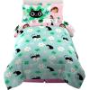 imageFranco Barbie Barbiecore Bedding Super Soft Comforter and Sheet Set with Sham 7 Piece Full Size Official Licensed ProductLuck