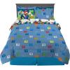 imageFranco Barbie Barbiecore Bedding Super Soft Comforter and Sheet Set with Sham 7 Piece Full Size Official Licensed ProductMario