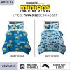 imageFranco Barbie Barbiecore Bedding Super Soft Comforter and Sheet Set with Sham 7 Piece Full Size Official Licensed ProductMinions the Rise of Gru